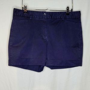 Lands End, Navy Chino Shorts, size 14